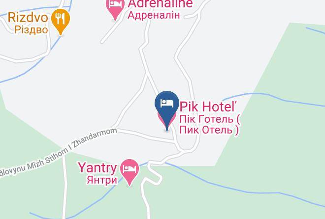 Rakhiv Raion - Pik Hotel Maps