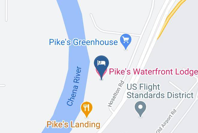 Fairbanks North Star Borough - Pike's Waterfront Lodge Maps