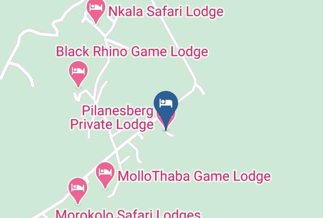 Bojanala - Pilanesberg Private Lodge Maps
