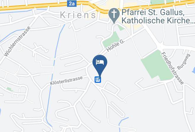 Kriens - Pilatus Kulm Hotels Maps