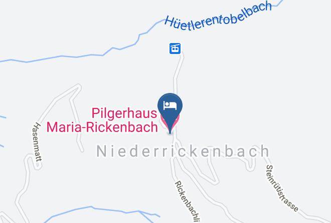 Pilgerhaus Maria Rickenbach Map