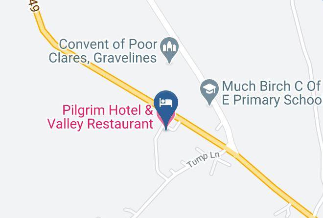 Herefordshire - Pilgrim Hotel & Valley Restaurant Maps