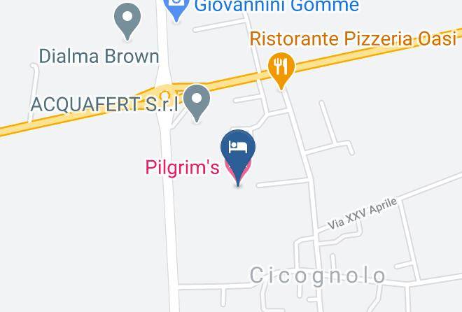 Cremona - Pilgrim's Hotel Maps