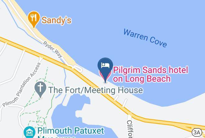 Plymouth - Pilgrim Sands Hotel On Long Beach Maps