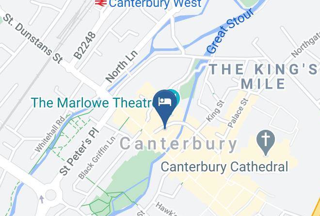 Kent - Pilgrims Hotel Maps
