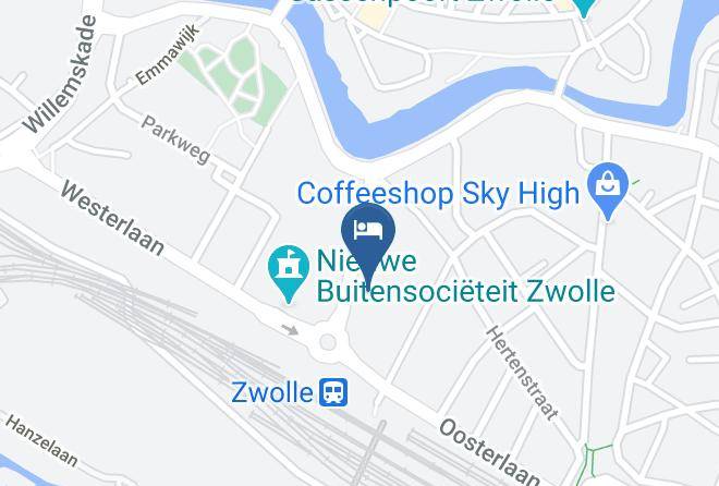 Zwolle - Pillows Grand Boutique Hotel Ter Borch Maps
