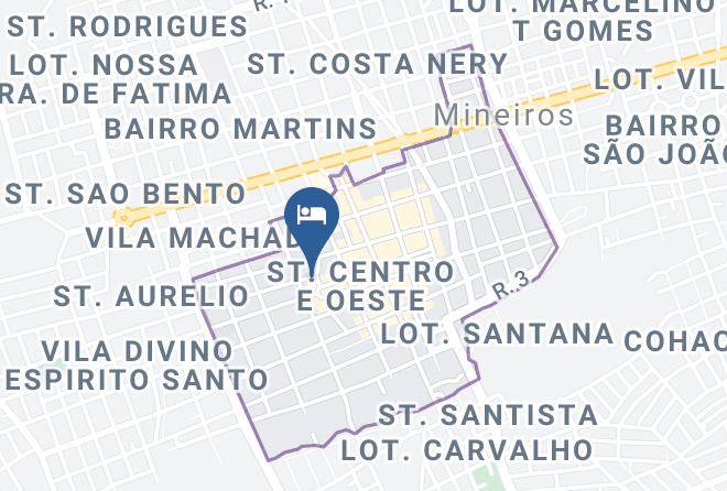 Mineiros - Piloes Palace Hotel Maps