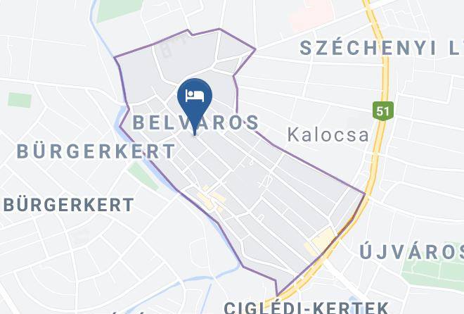 Pilvax Hotel Kalocsa Map