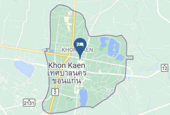 Amphoe Mueang Khon Kaen - Piman Garden Boutique Hotel Maps