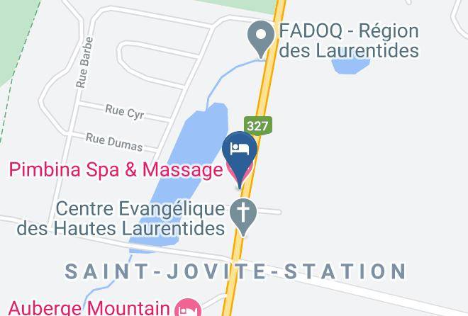 Les Laurentides Regional County Municipality - Pimbina Spa & Massage Maps