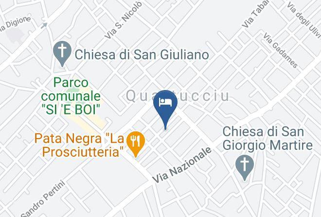Cagliari - Pimpioxelli B&b Maps