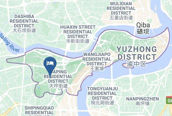 Yuzhong District - Pin'ai Qihuan Hotel Maps