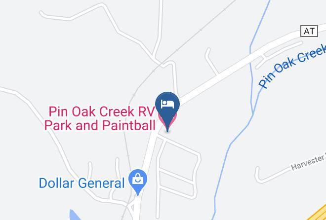 Franklin - Pin Oak Creek Rv Park And Paintball Maps