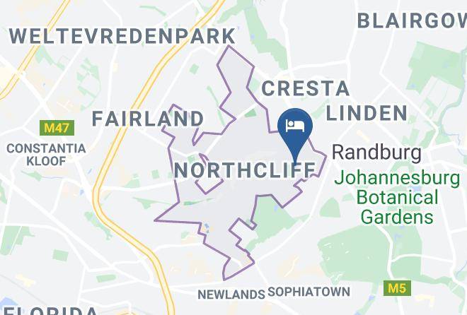City Of Johannesburg - Pin Oak Lodge Maps