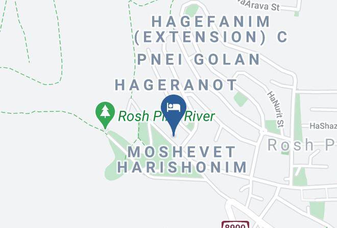 Rosh Pinna - Pina Barosh Maps