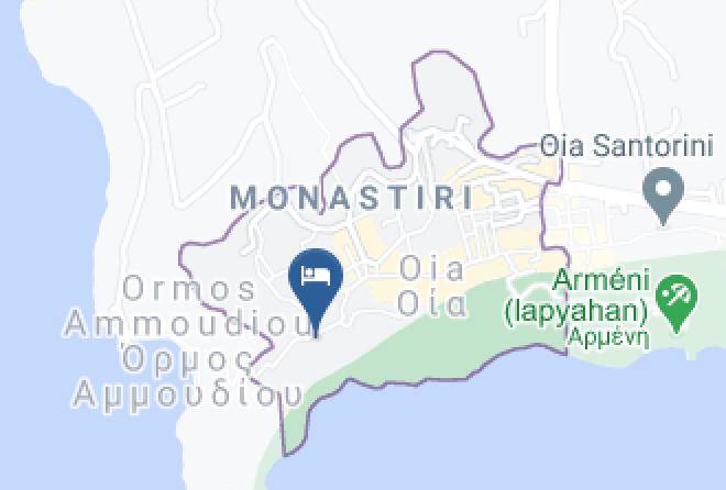 Thira - Pina Caldera Residence Maps
