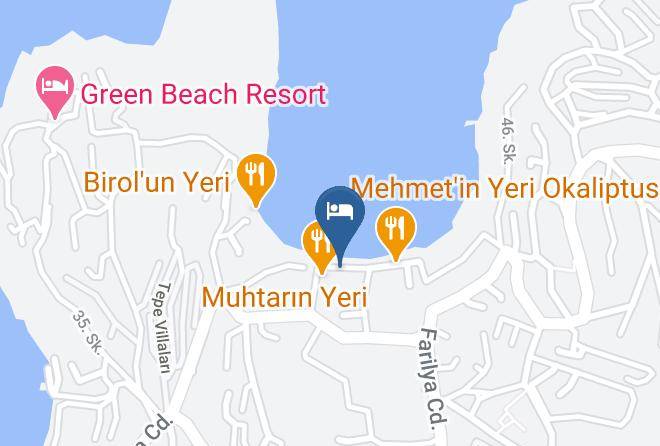 Bodrum - Tastan Konak Otel Maps
