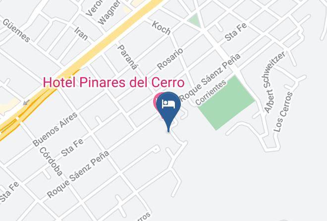 Santa Maria Department - Pinares Panorama Suites & Spa Maps