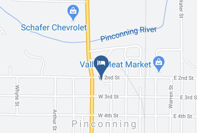 Bay County - Pinconning Trail Inn Motel Maps