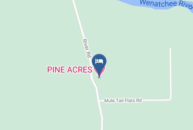Pine Acres Harita - Washington - Chelan