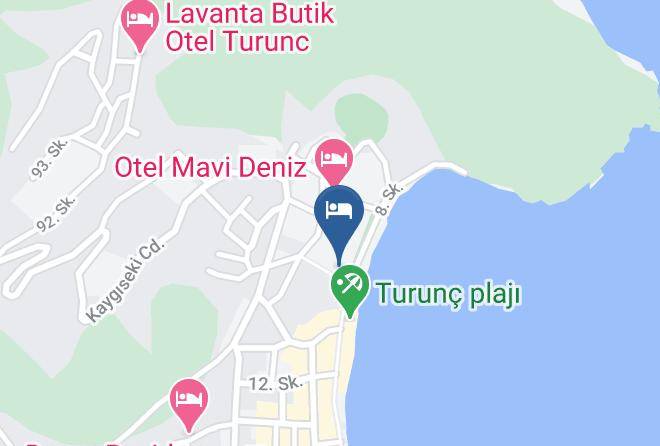 Turunc - Pine Beach Boutique Hotel Turunc Maps