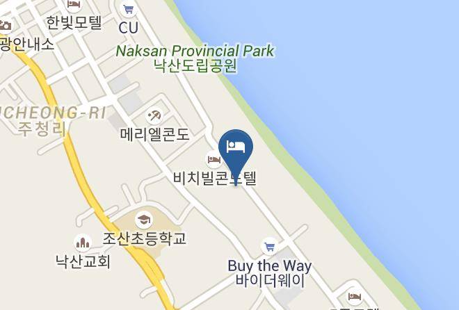 Yangyanggun - Pine Beach Condotel Maps