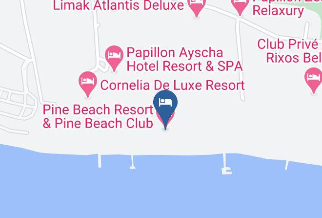 Antalya - Pine Beach Resort & Pine Beach Club Maps