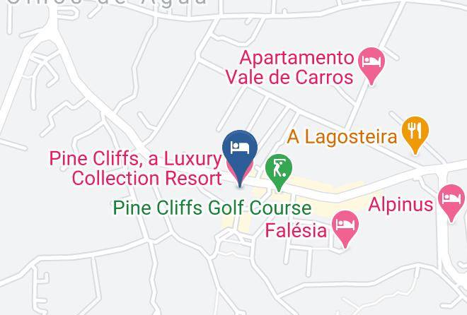 Albufeira - Pine Cliffs A Luxury Collection Resort Maps