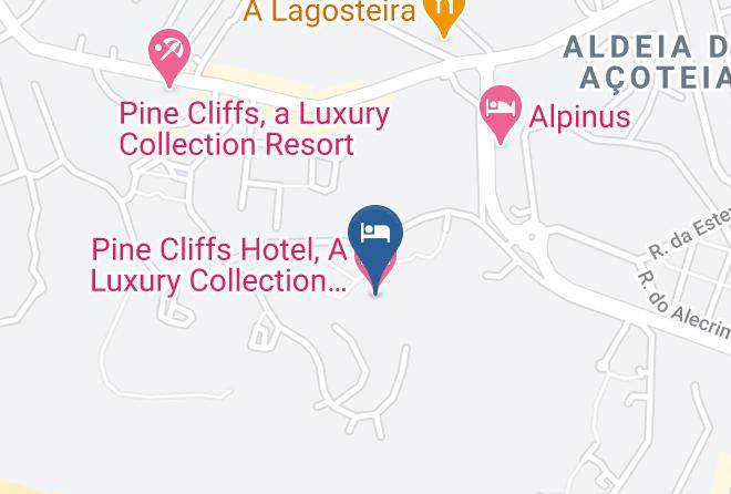 Albufeira - Pine Cliffs Hotel A Luxury Collection Resort Algarve Maps