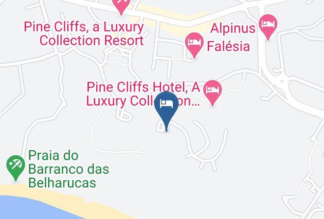 Albufeira - Pine Cliffs Ocean Suites A Luxury Collection Resort & Spa Algarve Maps