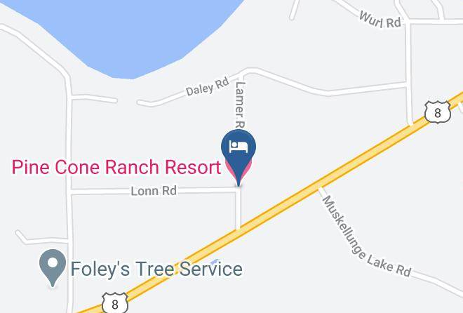 Lincoln - Pine Cone Ranch Resort Maps