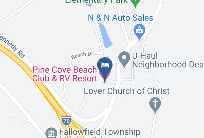 Washington - Pine Cove Beach Club & Rv Resort Maps