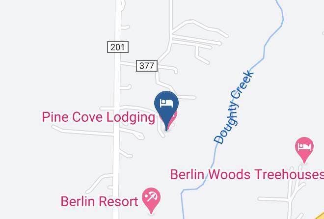 Holmes - Pine Cove Lodging Maps