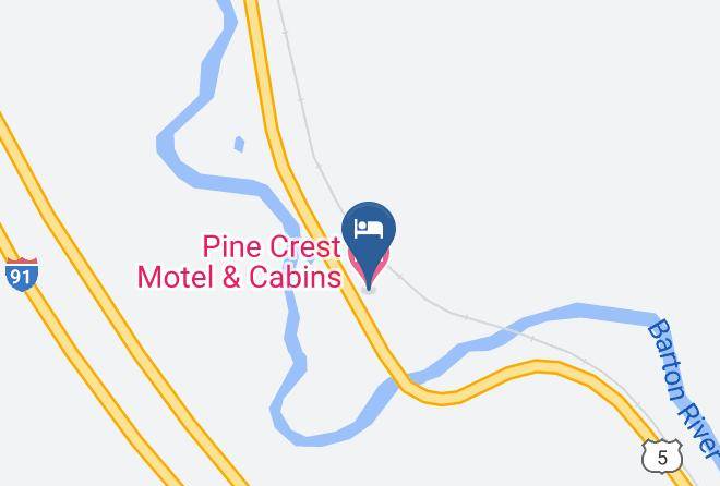 Orleans - Pine Crest Motel & Cabins Maps