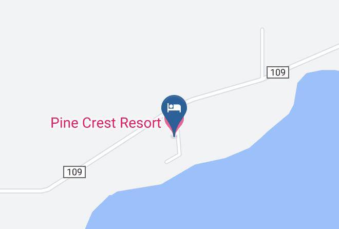 Crow Wing - Pine Crest Resort Maps