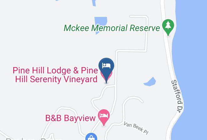 Ruby Bay - Pine Hill Lodge & Pine Hill Serenity Vineyard Maps