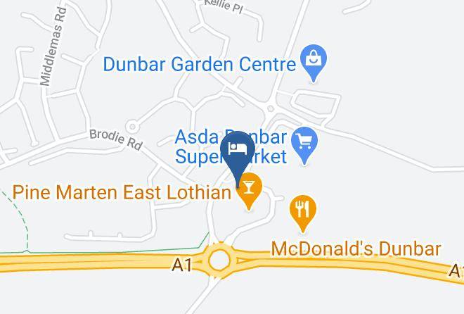 East Lothian - Pine Marten By Marston's Inns Maps