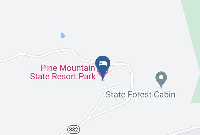 Bell - Pine Mountain State Resort Park Maps