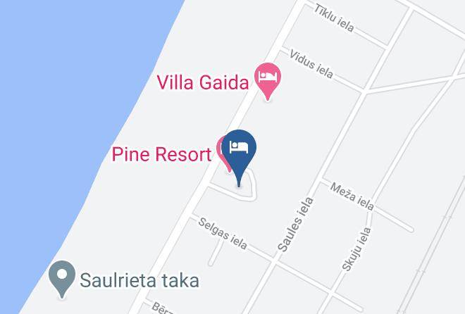 Saulkrasti - Pine Resort Restorans Pino Maps