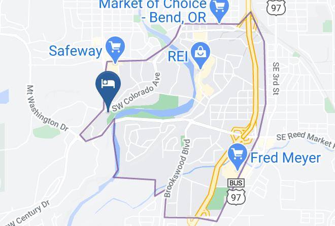 Deschutes - Pine Ridge Inn Maps