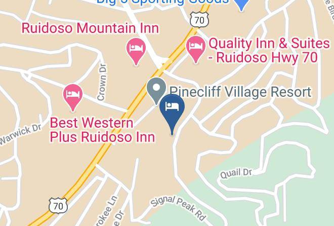 Lincoln - Pine Ridge Rv Park Maps