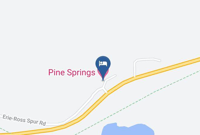 Pine Springs Motel Map