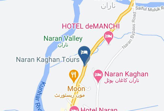 Peshawar - Pine Top Hotel Naran Maps