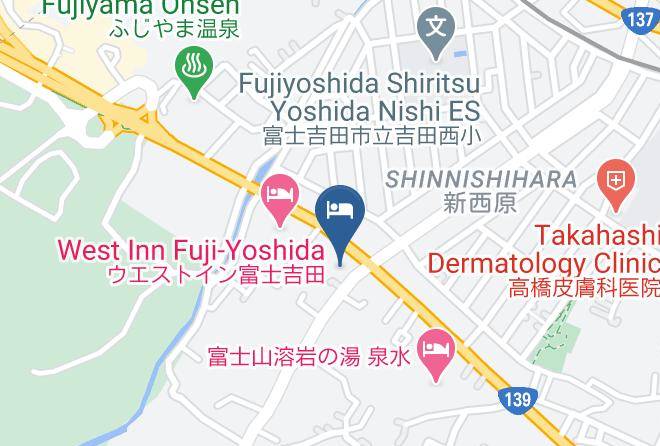 Fujiyoshida City - Pine Tree Maps