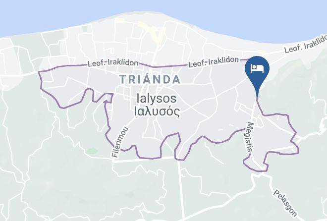 Pine Trees Art Hotel Map