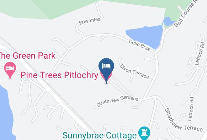 Perth And Kinross - Pine Trees Pitlochry Hotel Maps