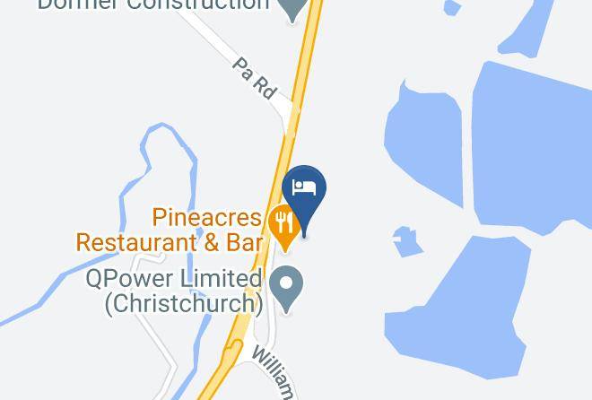 Waimakariri - Pineacres Holiday Park Maps