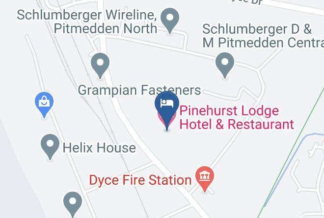 Aberdeen City - Pinehurst Lodge Hotel & Restaurant Maps