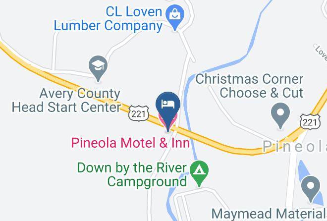 Avery - Pineola Motel & Inn Maps