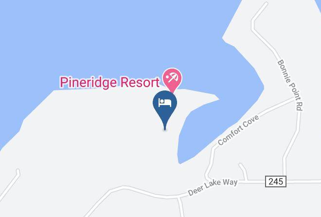Itasca - Pineridge Resort Maps